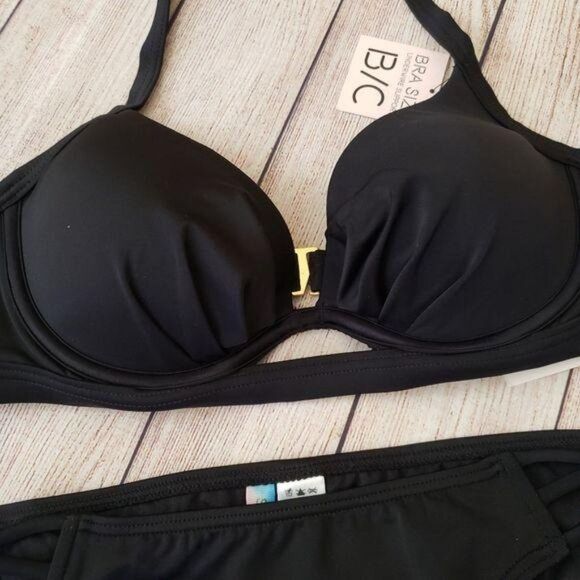 NWT Sundazed Scarlet Sasha Halter Bikini Top and Bottom Set - Picture 4 of 9